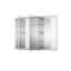 Armoire à pharmacie encastrée ou à fixation en surface 52 po x l 36 po avec miroir et tablettes réglables en verre-239772337