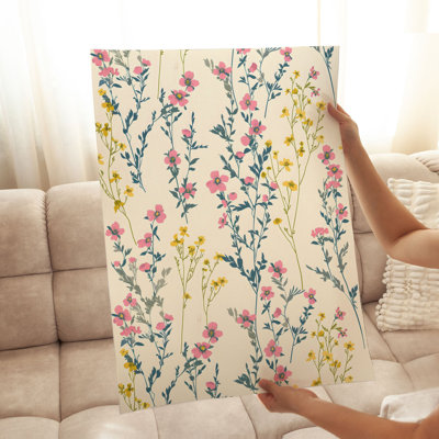 Botanical Wildflower Elegance VII Cottage Unframed Art Print