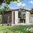 10 Ft. W X 12 Ft. D Outdoor Metal Storage Shed-105896369