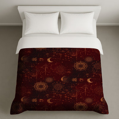 Celestial Moons Stars Duvet Covers
