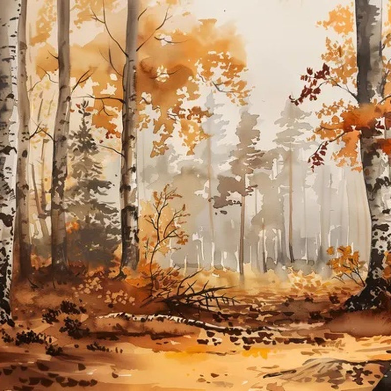 Aquarelle de rêve, L 192 po x l 108 po