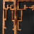 Bamboo flower frame simple double practical