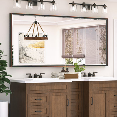 Areiona Beveled Bathroom Accent Vanity Mirror
