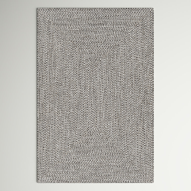 Leroux Machine Woven Gray Area Rug
