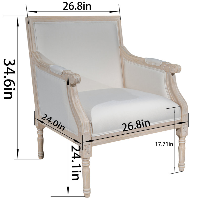 Chaise d'appoint Lioren French Country