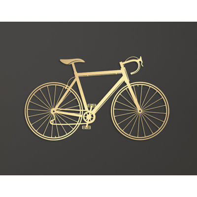 Art mural en métal vélo, décoration murale en métal vélo pour amateurs de vélo