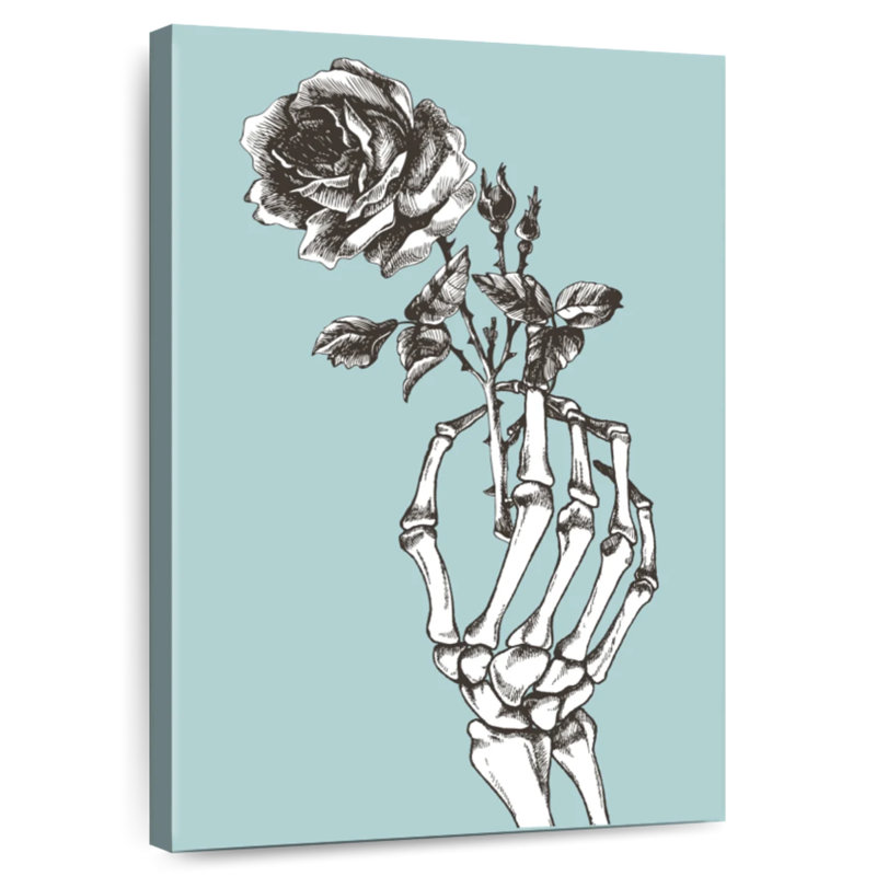 Hitzel Romantic Skeleton, 24" H x 16" W