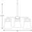 Cascadia 3 - Light Steel Dimmable Chandelier-23857697