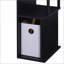 Bureaux, bureau d'ordinateur noir moderne avec plateau à clavier, rangement et amp; Tablette | Noir | Métal, bois synthétique-811277092