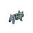 Bronze Spuds Dog Table-top Sculpture
