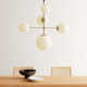 Drake 5 Light Dimmable Sputnik Chandelier