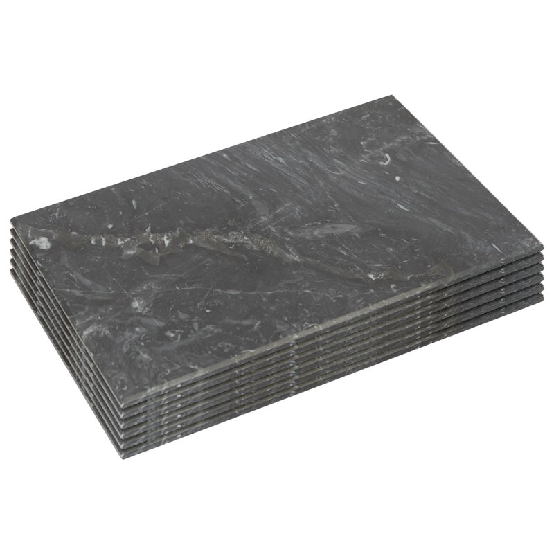 Marble Stone Placemant, Black