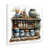 Cadre simple blanc, bois massif