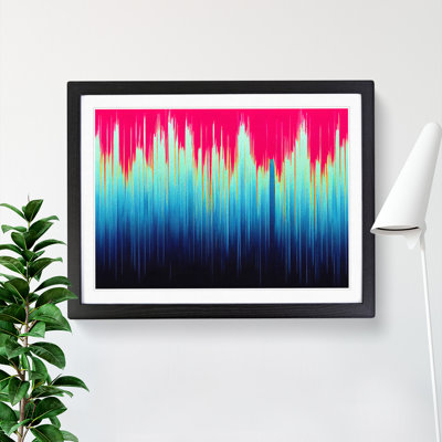 Equalizer Audio Vol.1 Abstract - Framed Print