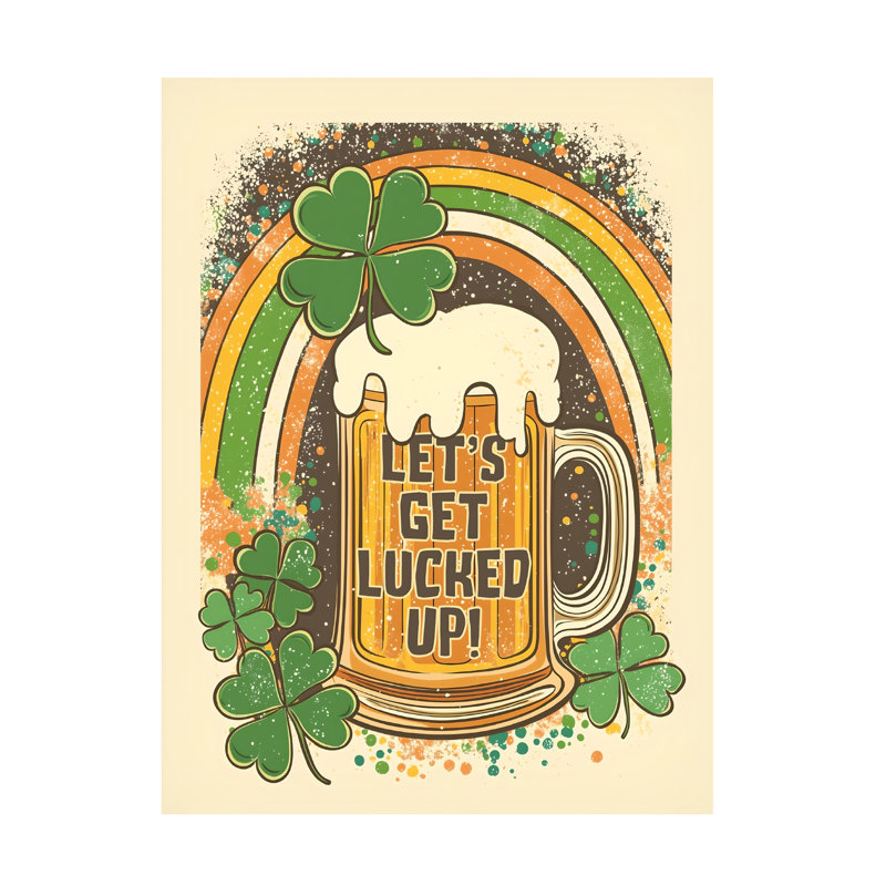 Art sur toile Jess Stempel Lucked, H 19 po x l 14 po