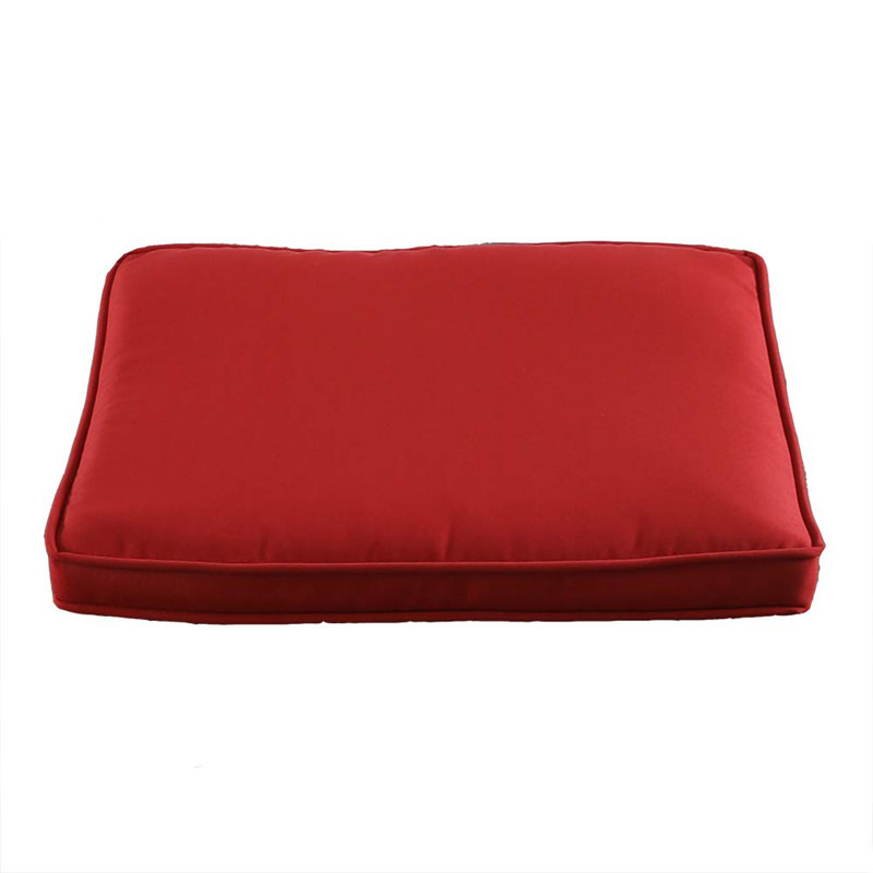 Coussin de siège d'intérieur / d'extérieur, Rouge