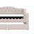 Upholstered Twin XL Size Daybed With LED Belt And 2 Drawers-2041001782