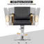 Fauteuil de salon pivotant en similicuir Kriselle-1182673597