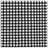 Black White Gingham Quilted Bedspread All Sizes-128700211