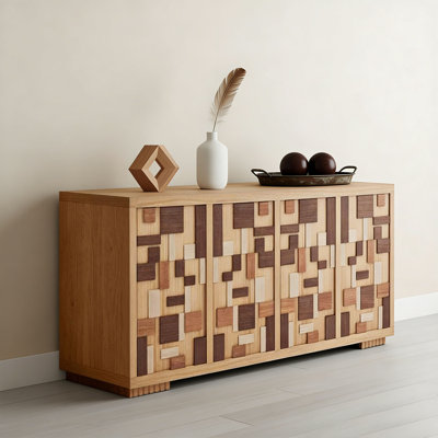 Creative Carving Design Storage Sideboard Cabinet