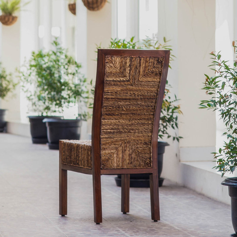 Chaise d'appoint en acajou Tontouta, 2