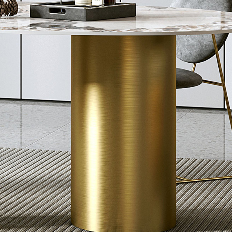 Ensembles de table de salle à manger ovales simples et luxueux, H 29,5 po x L 86,6 po x l 39,4 po