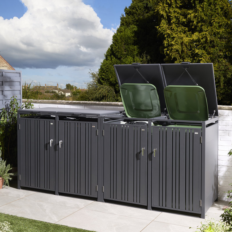 Metal Bin Store, Anthracite