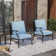Argirios Metal Patio Chair with Cushions(Set of 2)