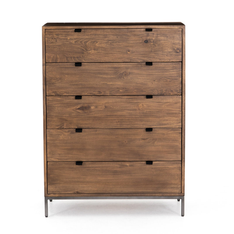 Trey 5 - Drawer Dresser, Auburn Poplar