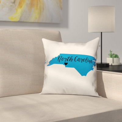 Coussin de lit fierté north caroline