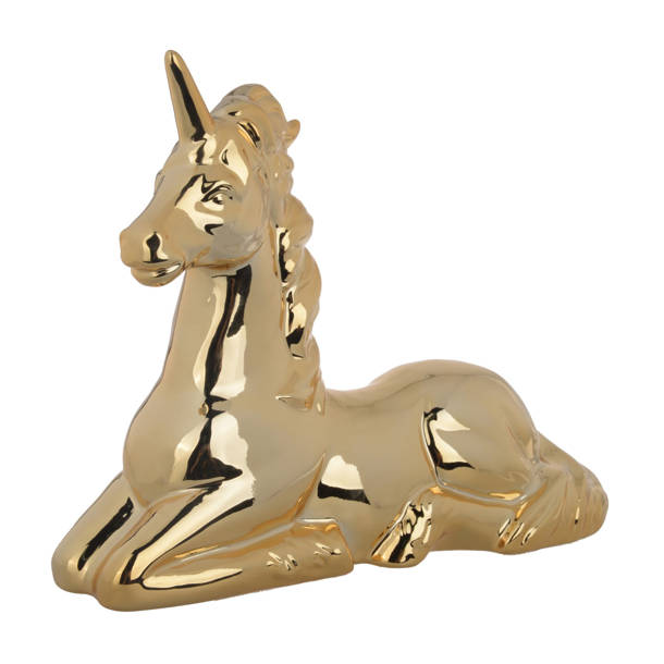 Design Toscano Mystisches Einhorn Von Avalon – Detailreiche Figur, Handbemalt, Für Haus & Garten