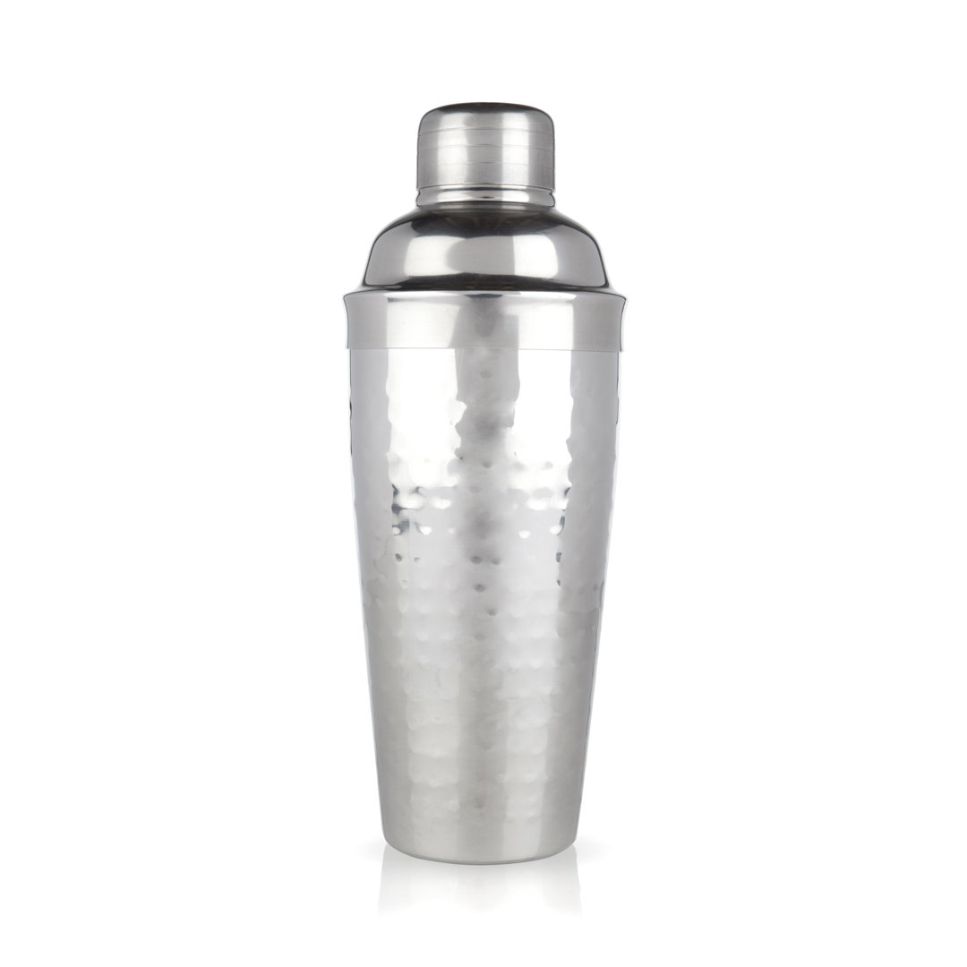 Irving Stainless Steel Hammered Cocktail Shaker Viski