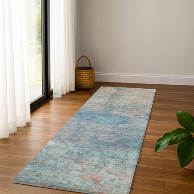 Premium Machine Washable Mayfield AMF2100 Abstract Rug