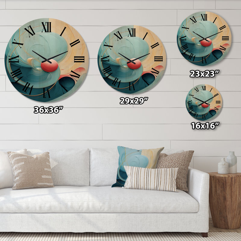 Horloge murale Tender Awakeningin, Moyenne
