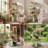 57" Multi-Level Cat Tree With S-Shaped Scratching Board And Breathable Wicker Perch