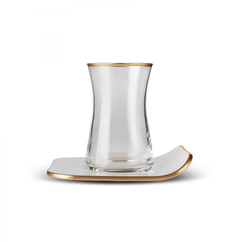 Ebern Designs 1ml Glass Teapot Set, Clear
