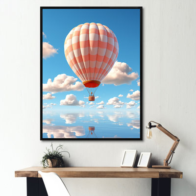 Skyhigh Balloon Whimsy II, reproduction d'art sur toile
