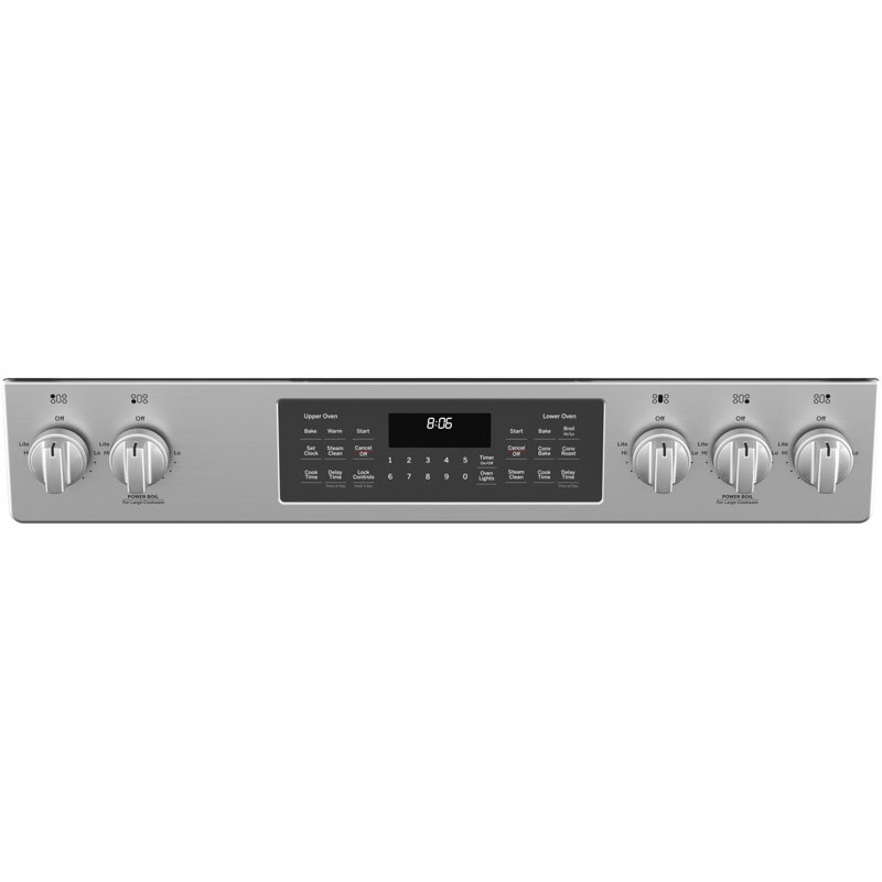30" 6.7 cu. ft. Slide-In Gas Range with Griddle