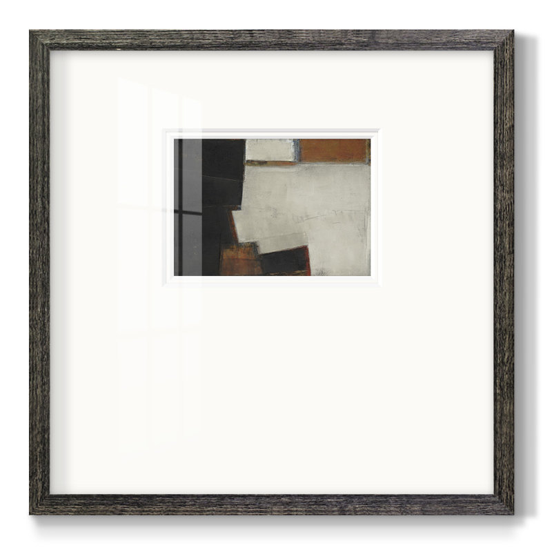 Tammi Our Way To Fall, reproduction d'art encadrée, H 21 po x l 21 po x P 1,25 po, Blanc, Encadrement gris foncé