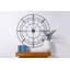Priscilla Metal Analog Clock