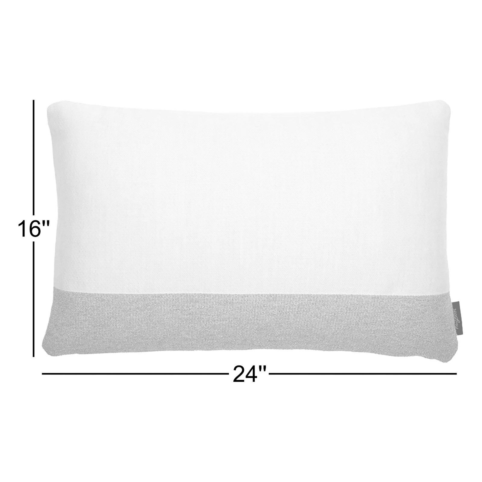 Horizon Sunbrella® Indoor/Outdoor Throw Pillow, Horizon Natural