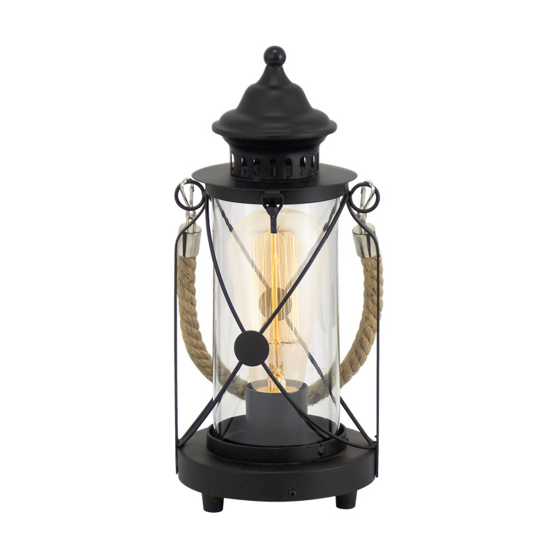 Scofield Metal Novelty Lamp, Black