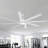 100" Extra Large Industrial Dimmable Ceiling Fan With LED Lights And Remote Control-1815354111