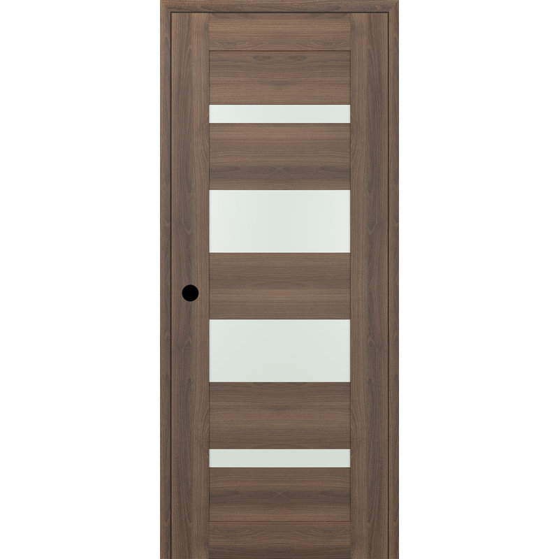 Porte battante intérieure Avon 07-01 DIY-FRIENDLY, 29,75 po x 79,37 po, Pacane, Droite