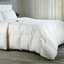 Housse de couette en duvet d'oie 100% coton de qualité égyptienne à densité de tissage 600
