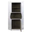 Armoire en aluminium avec 1 tablette, améliorant la décoration intérieure et l'efficacité du rangement
