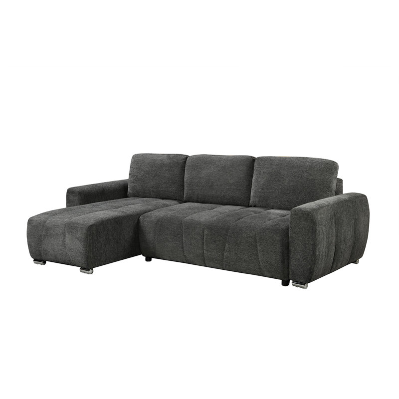 Charolyn 3 Seater Sofa Bed, Grey