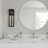 23-inch Black Integrated LED Outdoor Wall Light-989364501