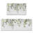 Anti Fatigue Non-skid Waterproof Kitchen Mats Set Of 2 Green Eucalyptus Kitchen Rugs For Floor
