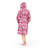 Luxury Olivia 100% Turkish Cotton Square Printed Bath Robe